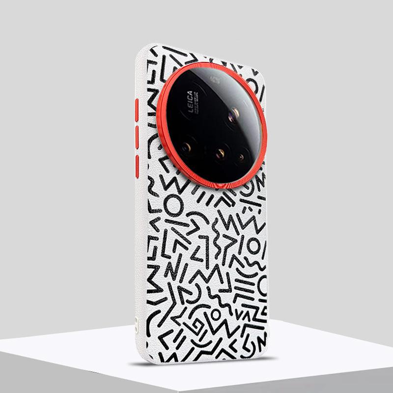 Magnetic Leather Mobile Phone Case for Xiaomi 15 Ultra Large Metal Len, Mi13 14 Ultra 15 Pro Geometric Graffiti Protective Cover 15Ultra белый
Magnetic Leather Mobile Phone Case for Xiaomi 15 Ultra Large Metal Len, Mi13 14 Ultra 15 Pro Geometric Graffiti Protective Cover 15Ultra белый