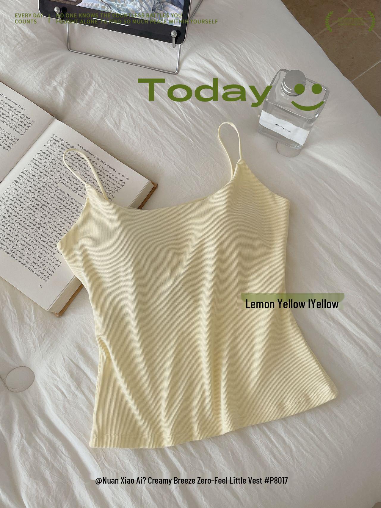 Nuan Xiao Ai® 8017 Creamy Breeze Zero Feel Women s Vest One-Piece Outerwear & Inner Layer Short Top One Size (suitable for 80-130 jin)
Nuan Xiao Ai® 8017 Creamy Breeze Zero Feel Women s Vest One-Piece Outerwear & Inner Layer Short Top One Size (suitable for 80-130 jin)