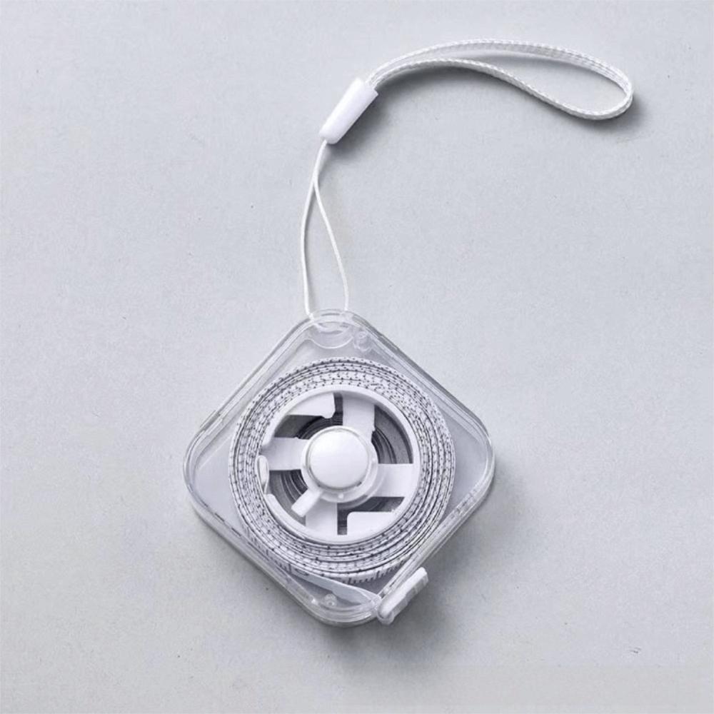 Mini Size Soft Tape Measure Transparent Measuring Tape Portable Retractable Ruler Sewing білий
Mini Size Soft Tape Measure Transparent Measuring Tape Portable Retractable Ruler Sewing білий