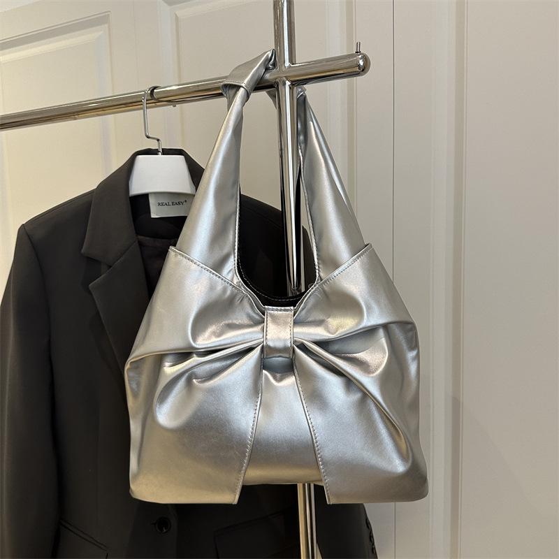 2025 Summer Fashion High-Value Shoulder Handbag with Exquisite Bowknot чорний
2025 Summer Fashion High-Value Shoulder Handbag with Exquisite Bowknot чорний