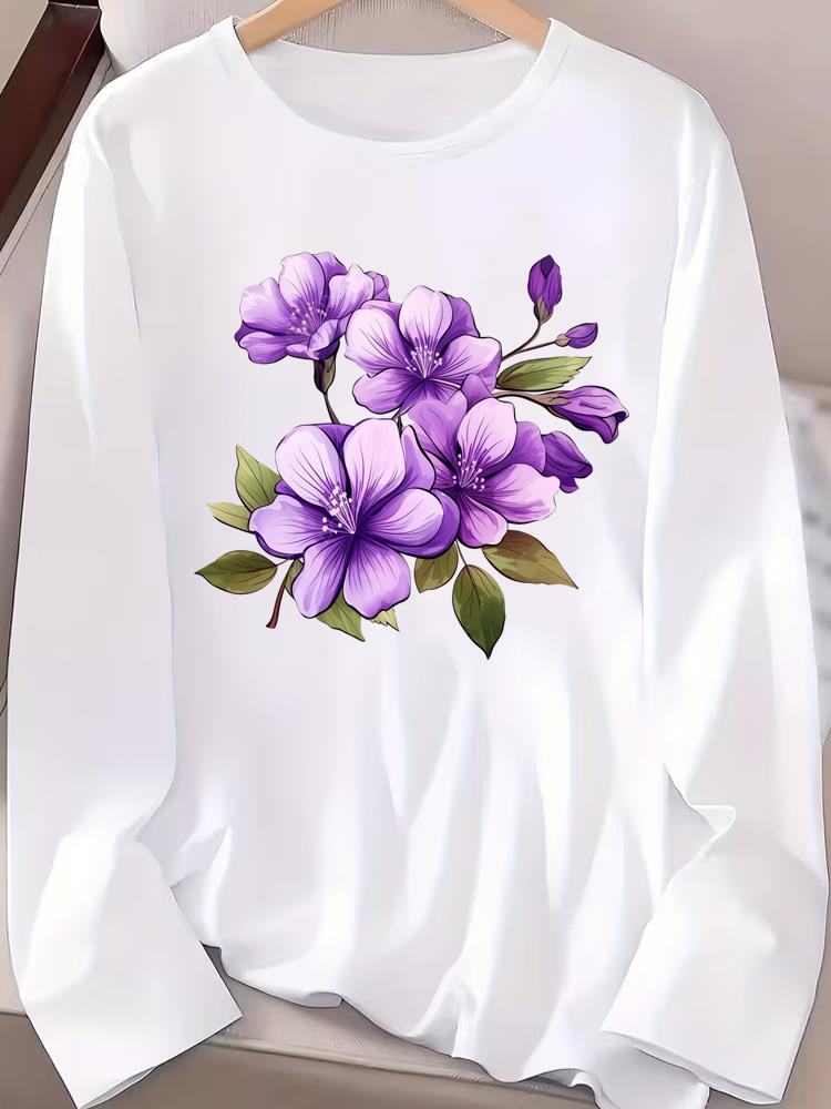 (Asian Size) watercolor trend Fashion Print T Shirt autumn winter spring Casual Tee Women Clothing Top o-neck Graphic Long Sleeve T-shirts S
(Asian Size) watercolor trend Fashion Print T Shirt autumn winter spring Casual Tee Women Clothing Top o-neck Graphic Long Sleeve T-shirts S