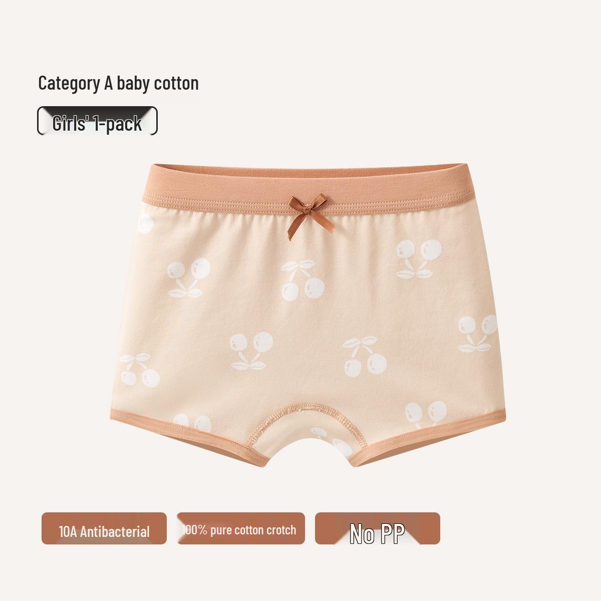 Girls Cotton Antibacterial Underwear, Size 10A, Extended Crotch, Triangle Design XL 19-24 kg
Girls Cotton Antibacterial Underwear, Size 10A, Extended Crotch, Triangle Design XL 19-24 kg