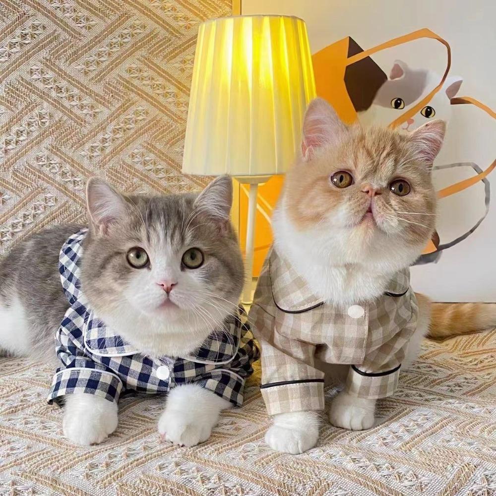 Plaid Cotton Dog Pajamas Breathable Pet Clothes Pet Sleepwear For Puppy Cat Spring Summer M синій
Plaid Cotton Dog Pajamas Breathable Pet Clothes Pet Sleepwear For Puppy Cat Spring Summer M синій