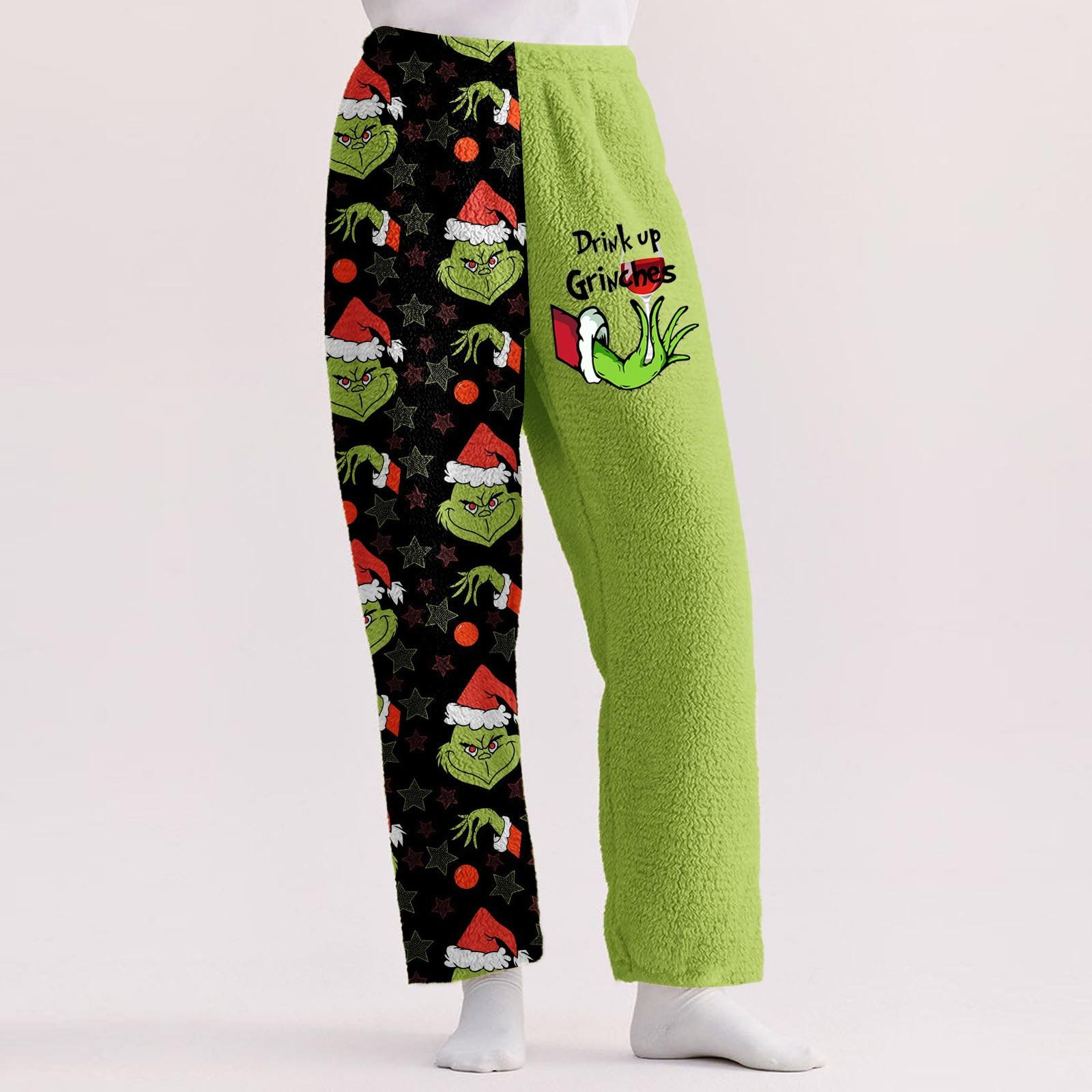 Женские повседневные свободные фланелевые спальные брюки с рождественским принтом, плюшевые повседневные брюки, удобные спальные брюки S красный
Женские повседневные свободные фланелевые спальные брюки с рождественским принтом, плюшевые повседневные брюки, удобные спальные брюки S красный