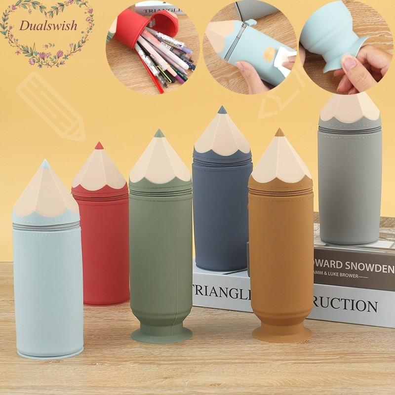 Creative Silicone Pencil Case Large Capacity Dirt Resistant with Suction Cup Pencil Case Student Stationery зелений
Creative Silicone Pencil Case Large Capacity Dirt Resistant with Suction Cup Pencil Case Student Stationery зелений