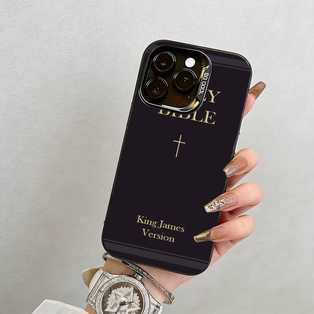 The Bible Phone Case For iPhone 17,16,15,14,13,12,11 Plus,Pro Max,XS,Colorful Silver Phone case Funda Cover iPhone16e
The Bible Phone Case For iPhone 17,16,15,14,13,12,11 Plus,Pro Max,XS,Colorful Silver Phone case Funda Cover iPhone16e