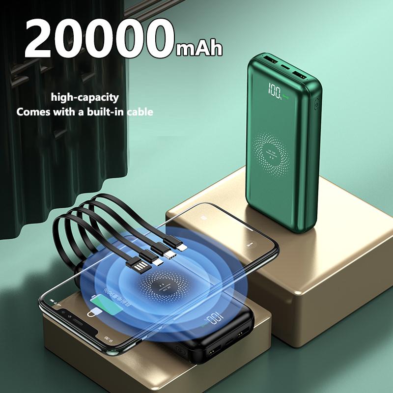 20000mAh high-capacity fast charging power bank can be carried on airplanes 20000 белый
20000mAh high-capacity fast charging power bank can be carried on airplanes 20000 белый