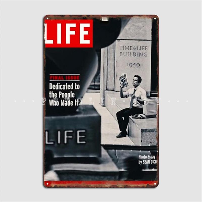 Walter Mitty Life Cover Metal Sign Club Home Club Bar Funny Painting Décor Tin Sign Poster 20x30cm
Walter Mitty Life Cover Metal Sign Club Home Club Bar Funny Painting Décor Tin Sign Poster 20x30cm
