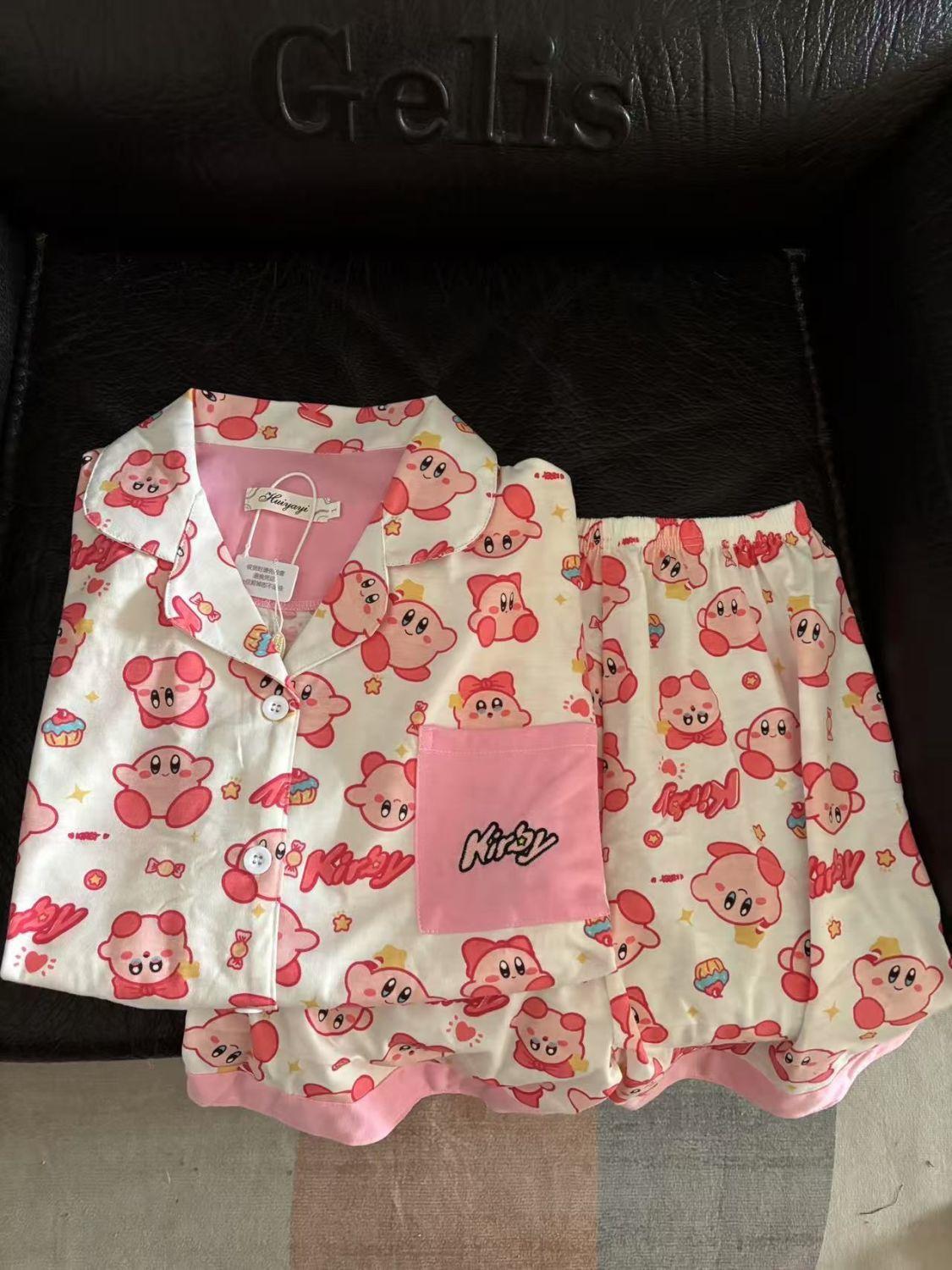 Full of sweet star Kabi pajamas women s summer short-sleeved shorts set soft cute princess style loungewear two-piece set S
Full of sweet star Kabi pajamas women s summer short-sleeved shorts set soft cute princess style loungewear two-piece set S