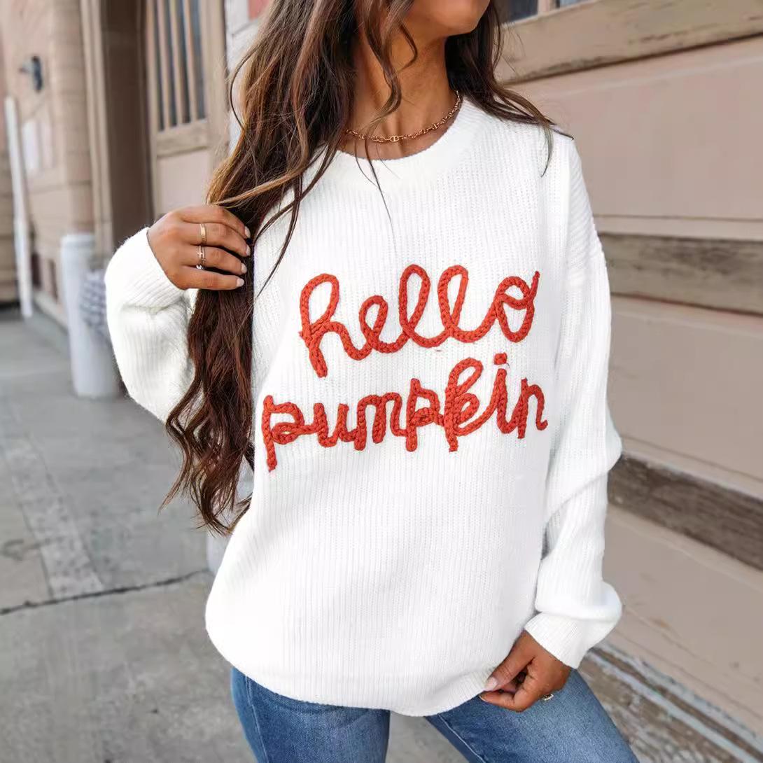 Shiying Women s Winter Letter Pattern Crew Neck Sweater - European & American Style S
Shiying Women s Winter Letter Pattern Crew Neck Sweater - European & American Style S