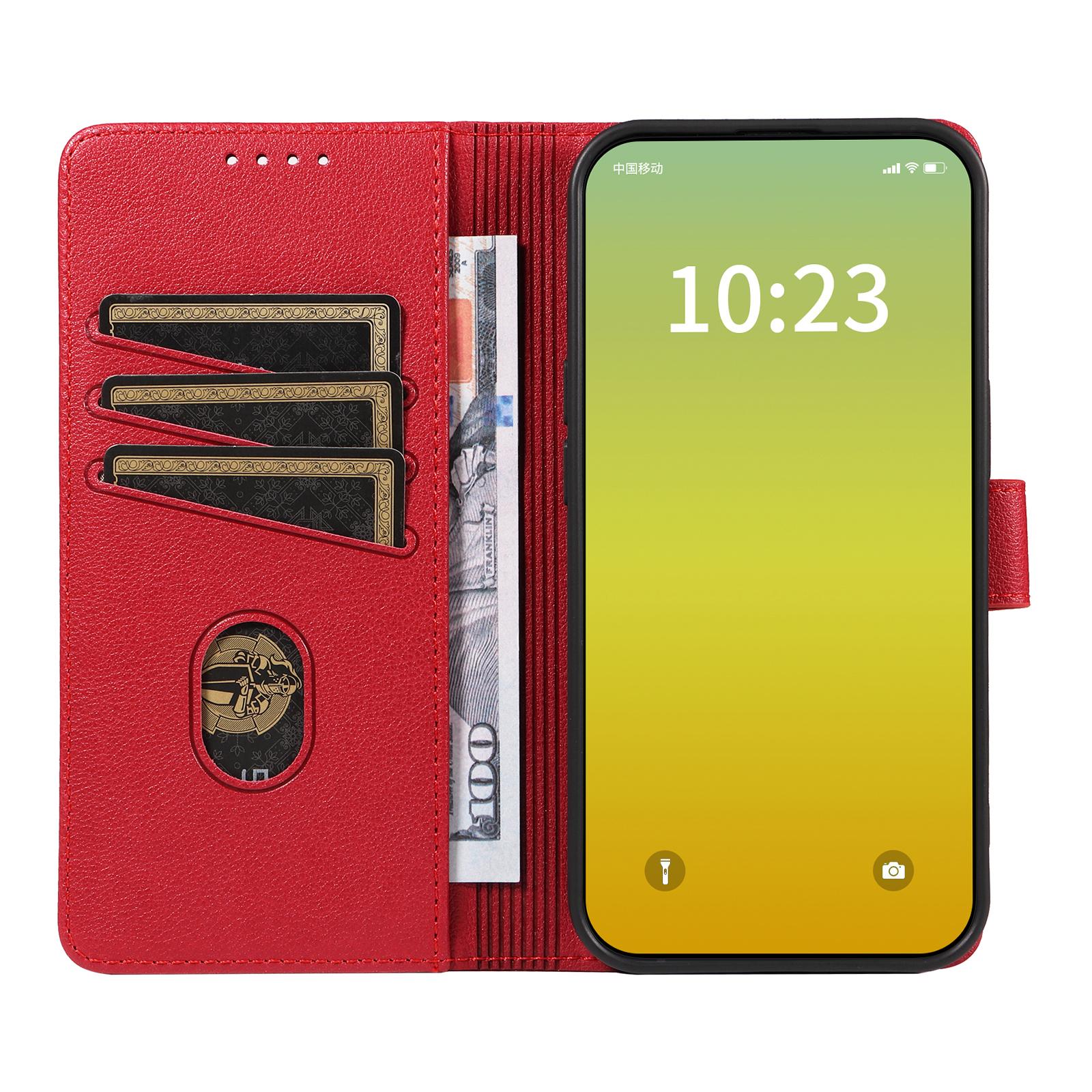 For iPhone 13 Pro Leather Case Litchi Texture RFID Blocking Wallet Stand Phone Cover Wine Red
For iPhone 13 Pro Leather Case Litchi Texture RFID Blocking Wallet Stand Phone Cover Wine Red