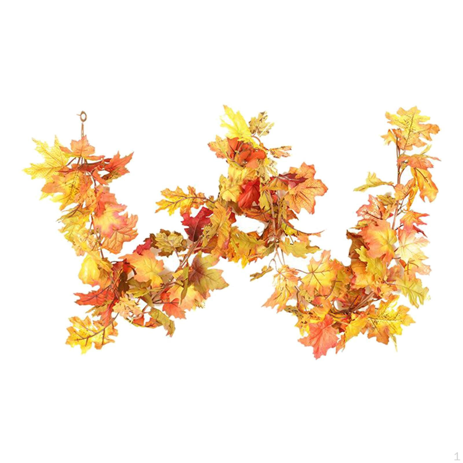 Fall Garland 5.6Ft Artificial Autumn Foliage
Fall Garland 5.6Ft Artificial Autumn Foliage