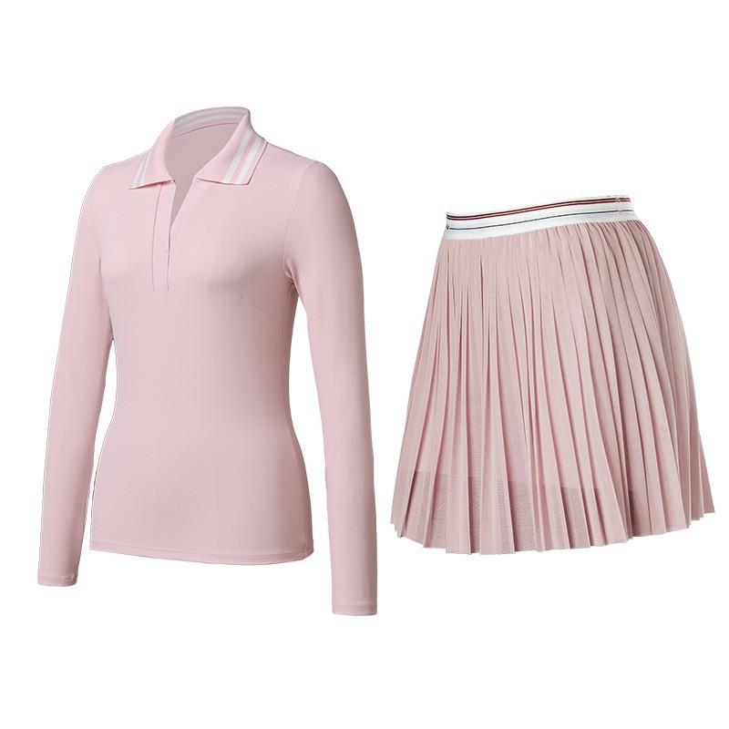 Sports Suit Women s Lapel Long-sleeved Quick-drying Slim V-neck POLO Shirt Top Fitness Slimming Tennis Skirt XXL
Sports Suit Women s Lapel Long-sleeved Quick-drying Slim V-neck POLO Shirt Top Fitness Slimming Tennis Skirt XXL