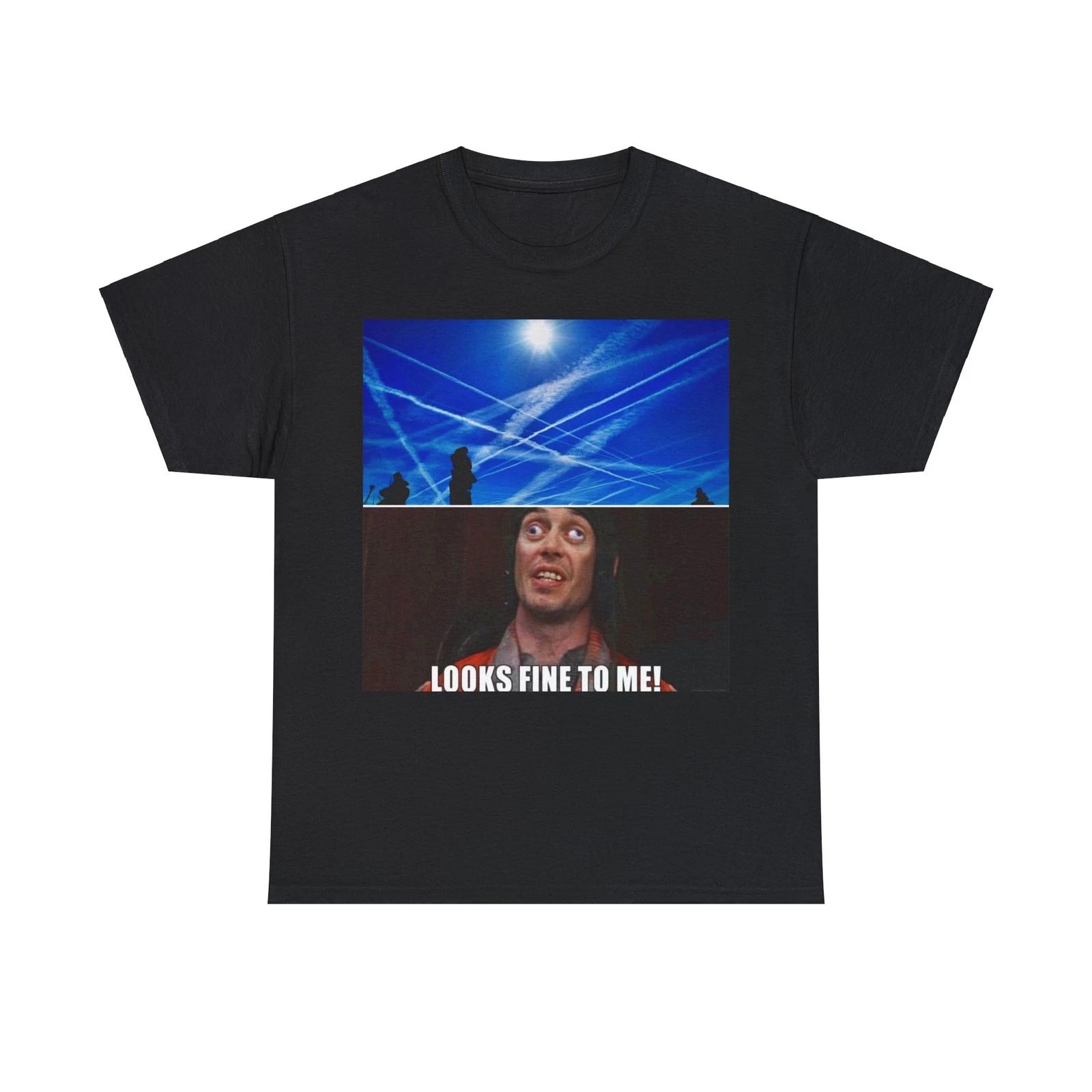 Chemtrails, Looks Fine To Me Short Sleeve Tee M
Chemtrails, Looks Fine To Me Short Sleeve Tee M