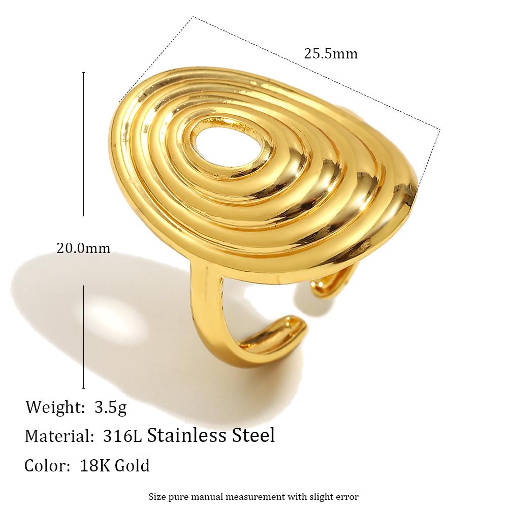 MamacitaSlay 316L Stainless Steel Zircon Flower Thread Open Ring 18K Gold Plated Waterproof Jewelry Women s High Quality Ring resizable
MamacitaSlay 316L Stainless Steel Zircon Flower Thread Open Ring 18K Gold Plated Waterproof Jewelry Women s High Quality Ring resizable