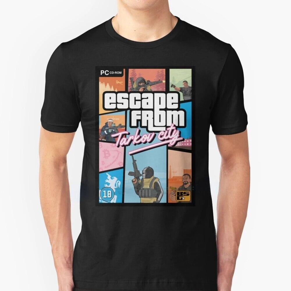 Футболка в стиле Escape From Tarkov-Vice City Maska 1sch Altyn Escape From Tarkov Killa Russia Akm Ak 47 M4 Fps Game T Shirt
Футболка в стиле Escape From Tarkov-Vice City Maska 1sch Altyn Escape From Tarkov Killa Russia Akm Ak 47 M4 Fps Game T Shirt