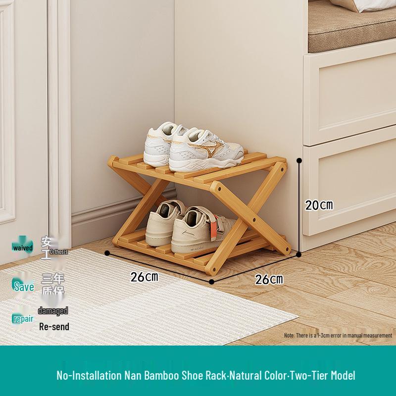 Compact Foldable Shoe Rack: Multi-Layer, No-Install, Space-Saving Storage for Indoor Entrances.
Compact Foldable Shoe Rack: Multi-Layer, No-Install, Space-Saving Storage for Indoor Entrances.