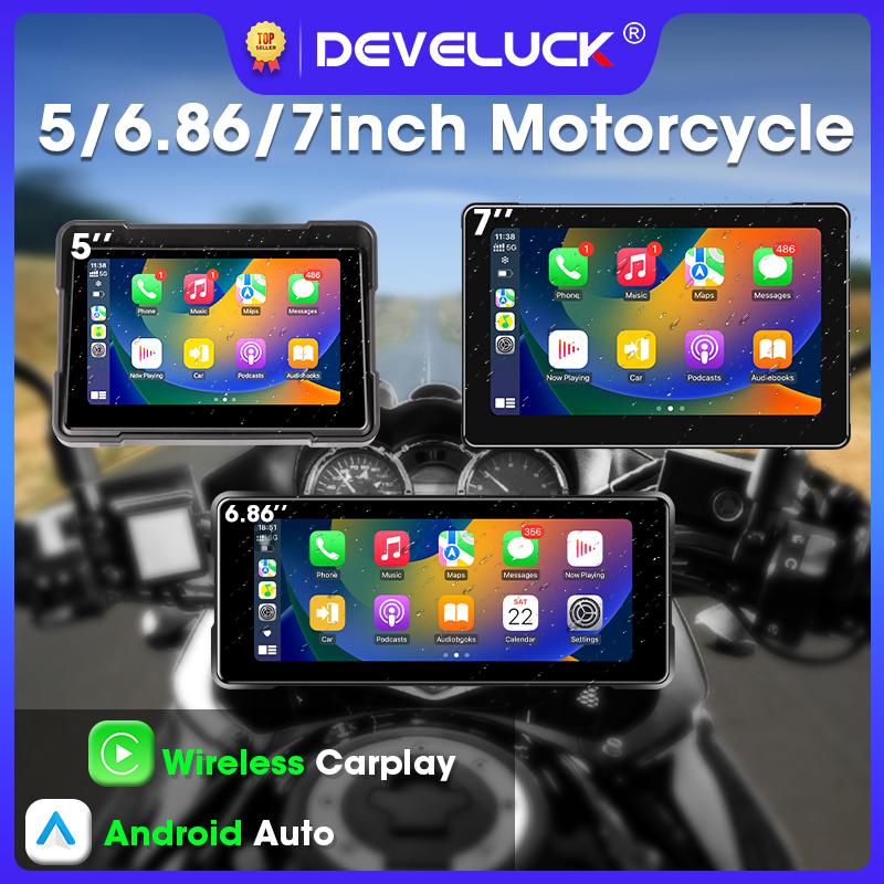5 7 6.86 inch Motorcycle GPS Navigation Wireless Carplay Android auto IPX7 Waterproof Display Screen Portable Bluetooth Moto
5 7 6.86 inch Motorcycle GPS Navigation Wireless Carplay Android auto IPX7 Waterproof Display Screen Portable Bluetooth Moto