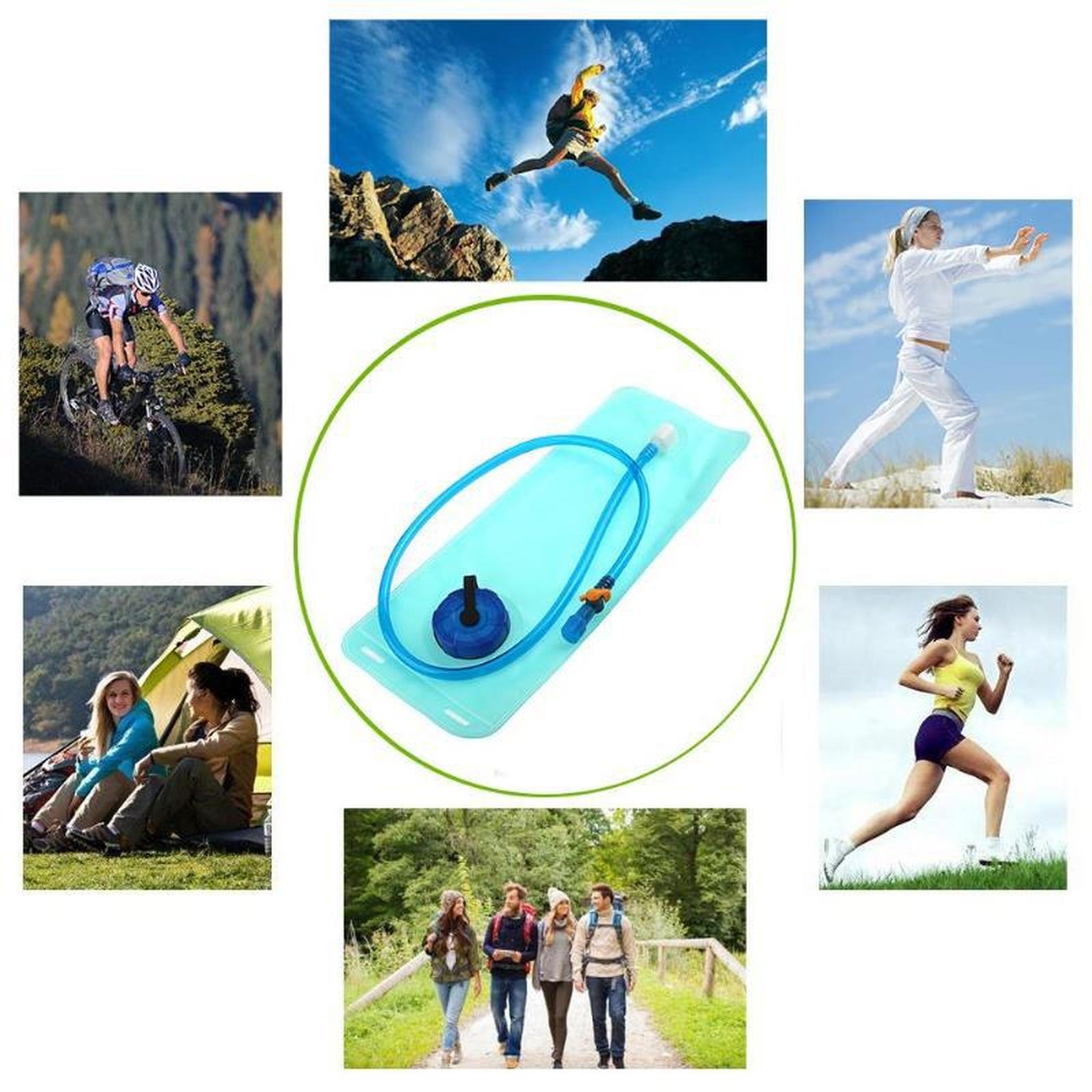 DOMEN 2L Water Bag Sports Backpack Riding Water Bag Food Grade Outdoor Drinking Water Bag Camping Water Bag One Size
DOMEN 2L Water Bag Sports Backpack Riding Water Bag Food Grade Outdoor Drinking Water Bag Camping Water Bag One Size