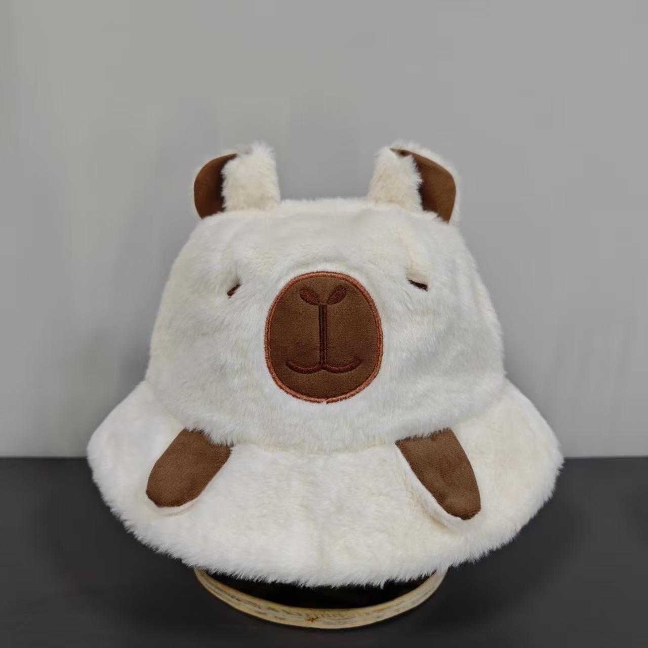 Children s adult parent-child hats winter cute cute kapibara plush ear hats thickened cold-proof boys One size білий
Children s adult parent-child hats winter cute cute kapibara plush ear hats thickened cold-proof boys One size білий