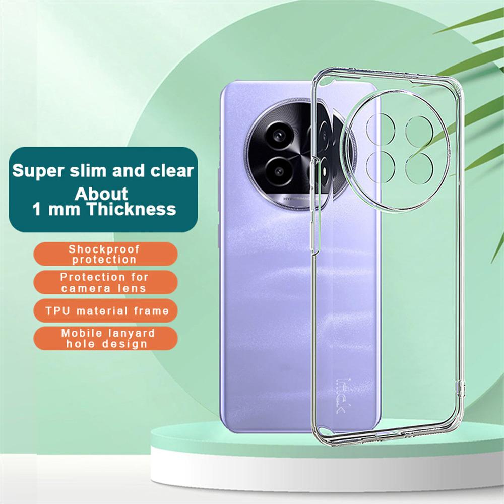IMAK UX-5 Series for Realme 13 Pro Ultra 5G/13 Pro 5G (Global)/13 Pro+ 5G (Global) Case Anti-Scratch Clear TPU Slim Phone Cover A
IMAK UX-5 Series for Realme 13 Pro Ultra 5G/13 Pro 5G (Global)/13 Pro+ 5G (Global) Case Anti-Scratch Clear TPU Slim Phone Cover A