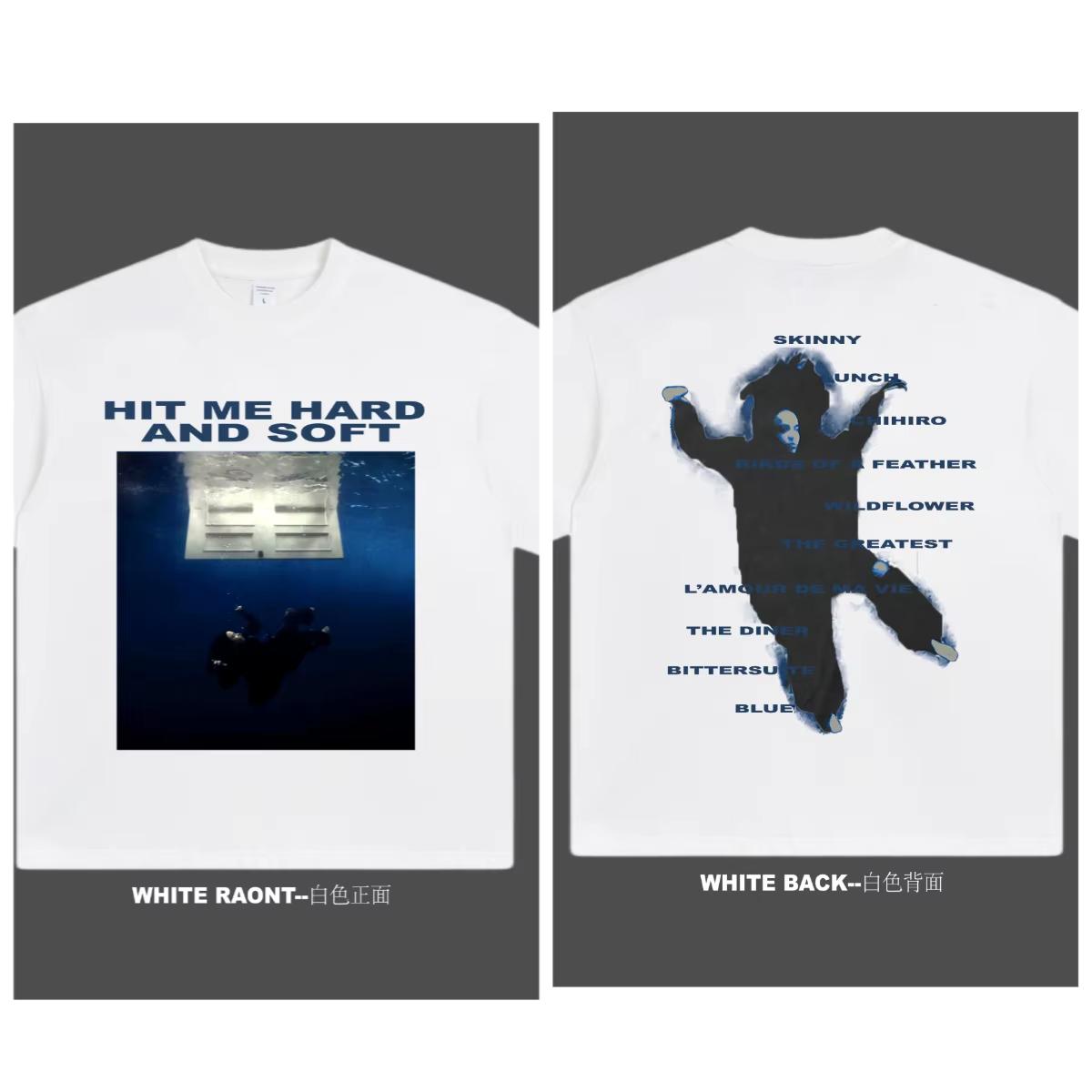 The Same Style As BILLIEs HIT ME HARD AND SOFT Album Print Unisexs Womens Pure Cotton Shortsleeved Shirt 2026 Summer T Shirt 4XL
The Same Style As BILLIEs HIT ME HARD AND SOFT Album Print Unisexs Womens Pure Cotton Shortsleeved Shirt 2026 Summer T Shirt 4XL