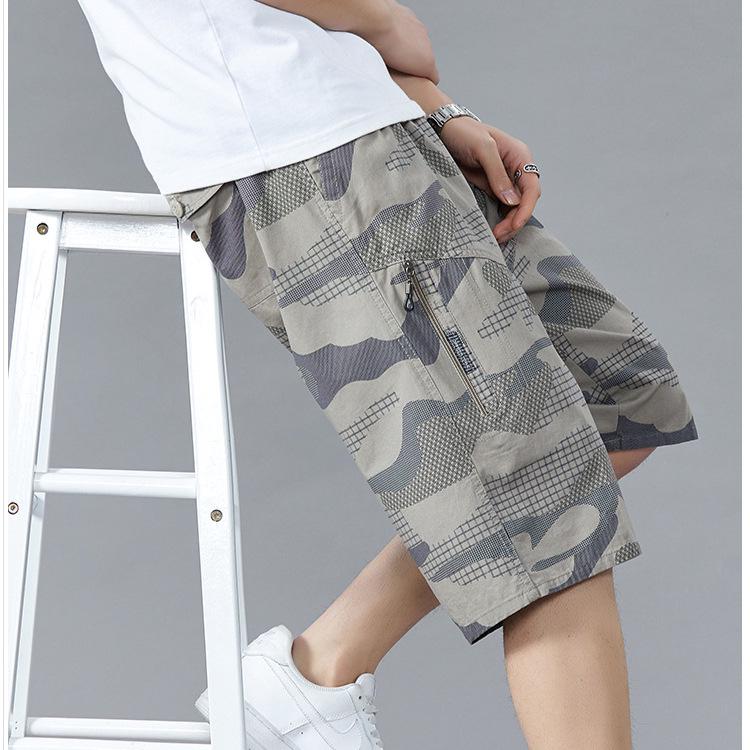 Men s Plus Size Camouflage Cargo Shorts - Loose, Casual Summer Wear 3XL (recommended 130-150 jin) синій/чорний
Men s Plus Size Camouflage Cargo Shorts - Loose, Casual Summer Wear 3XL (recommended 130-150 jin) синій/чорний