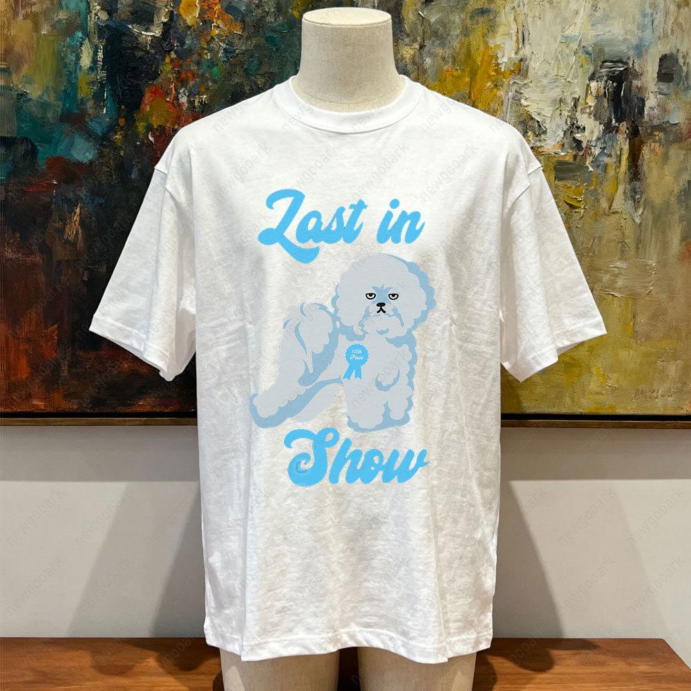 Last in Show Mens Dog Slogan TShirt Woman Man Summer Fashion Casual Cotton Graphic T Shirts Fashion Shortsleev Streetwear S
Last in Show Mens Dog Slogan TShirt Woman Man Summer Fashion Casual Cotton Graphic T Shirts Fashion Shortsleev Streetwear S