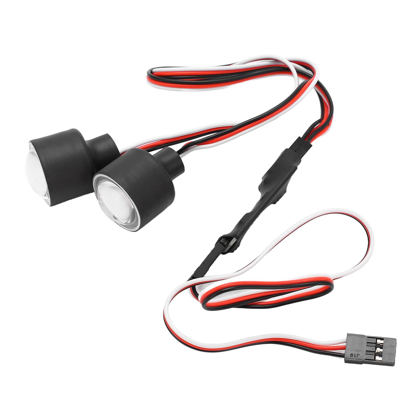 RC Headlights Aluminum Alloy Super Bright Car Headlights for 1/10 1/8 Remote Control Car
RC Headlights Aluminum Alloy Super Bright Car Headlights for 1/10 1/8 Remote Control Car