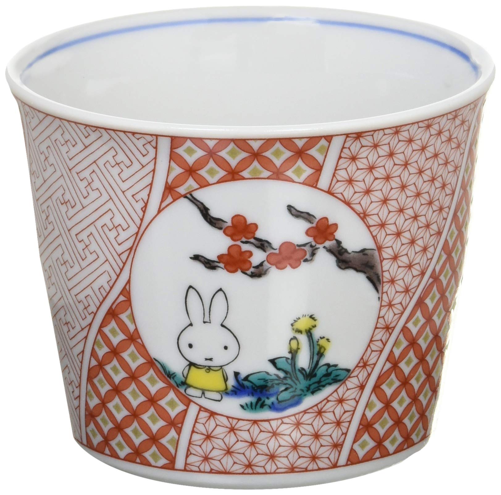 Kutani ware soba red 211146 Miffy cup, design,
Kutani ware soba red 211146 Miffy cup, design,