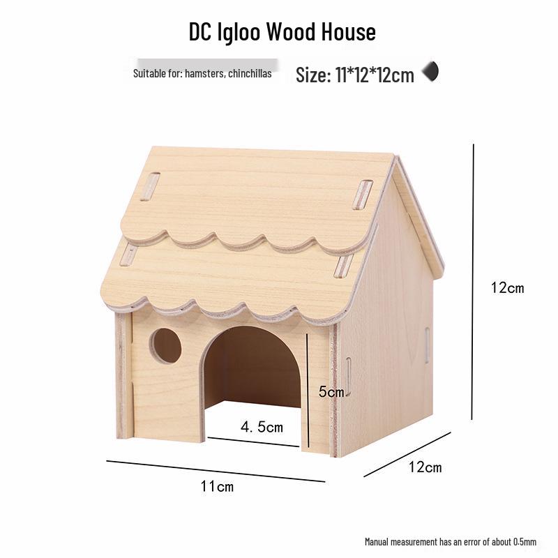 Укрытие для хомяка из массива дерева: Маленький домик-игрушка и гнездо с лестницей-платформой No Specification
Укрытие для хомяка из массива дерева: Маленький домик-игрушка и гнездо с лестницей-платформой No Specification