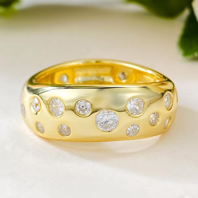 European & American S925 Silver Gold-Plated Star Ring - Romantic INS Style Size 6
European & American S925 Silver Gold-Plated Star Ring - Romantic INS Style Size 6