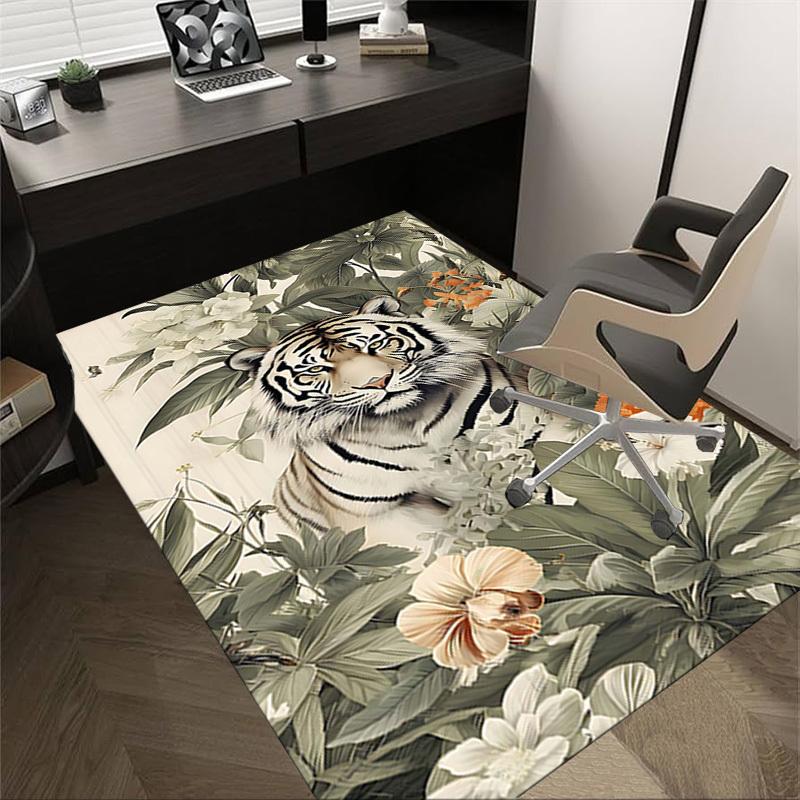 1PC Tiger Flowers Non-Slip Floor carpet, Office, family, bedroom, Studio - Large Area Rug, Vibrant Colors, Longlasting Material-X410 60cm by 90cm
1PC Tiger Flowers Non-Slip Floor carpet, Office, family, bedroom, Studio - Large Area Rug, Vibrant Colors, Longlasting Material-X410 60cm by 90cm