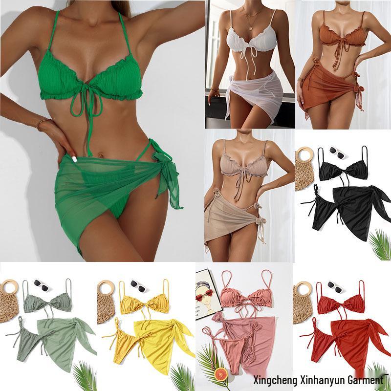 2025 Women’s Summer Bikini: Sexy Two-Piece with Tummy Cover, Ruffle Style for Small Chest, Ideal for Hot Spring Extra Large
2025 Women’s Summer Bikini: Sexy Two-Piece with Tummy Cover, Ruffle Style for Small Chest, Ideal for Hot Spring Extra Large