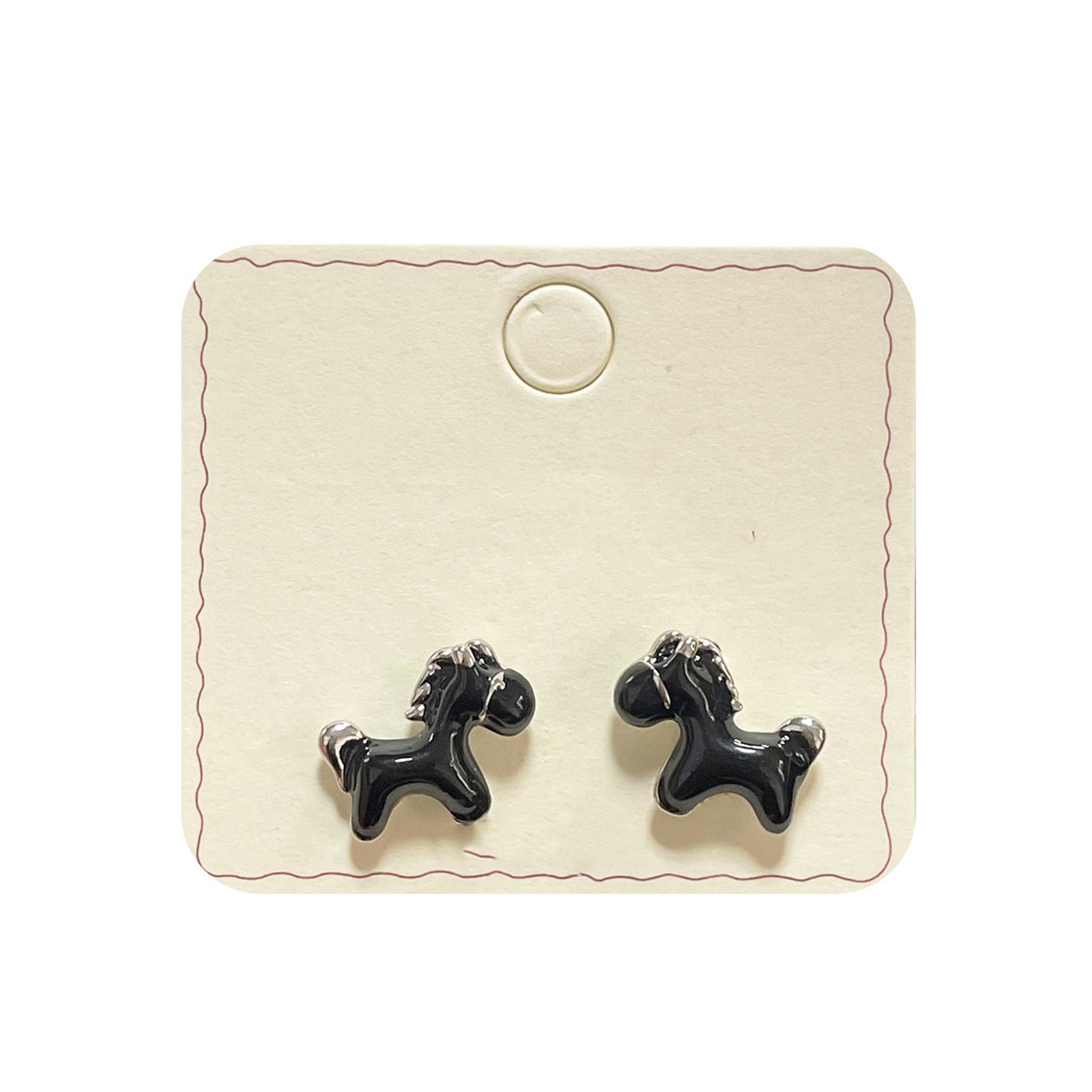 Elegant Enamel Ear Studs Cartoon Horse Theme Retro Craftsmanship Earrings Accessories for Everyday Wear
Elegant Enamel Ear Studs Cartoon Horse Theme Retro Craftsmanship Earrings Accessories for Everyday Wear