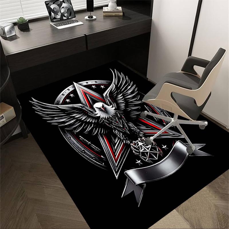 1PC Eagle Shield Non-Slip Floor Carpet Compatible for Office&Living Room&Bedroom&Dining room - Flat-Weave Machine-W277 60cm by 90cm
1PC Eagle Shield Non-Slip Floor Carpet Compatible for Office&Living Room&Bedroom&Dining room - Flat-Weave Machine-W277 60cm by 90cm