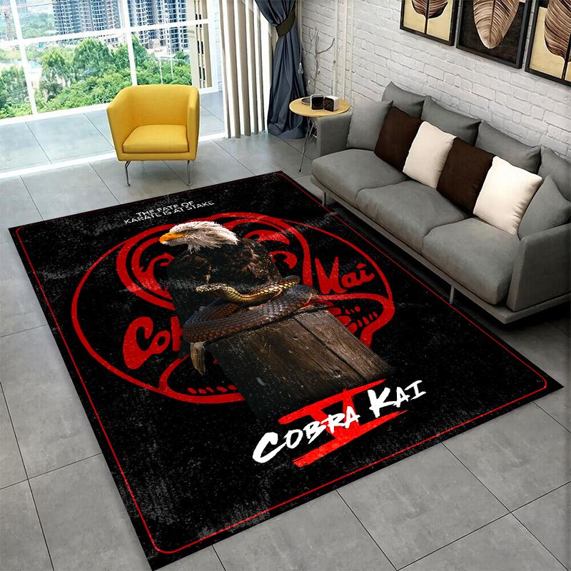Cobra Kai TV Amanda Karate Carpet Rug for Bedroom Living Room Sofa Playroom Doormat Home Decor,Kid Area Rug Non-slip gift 40x60cm
Cobra Kai TV Amanda Karate Carpet Rug for Bedroom Living Room Sofa Playroom Doormat Home Decor,Kid Area Rug Non-slip gift 40x60cm