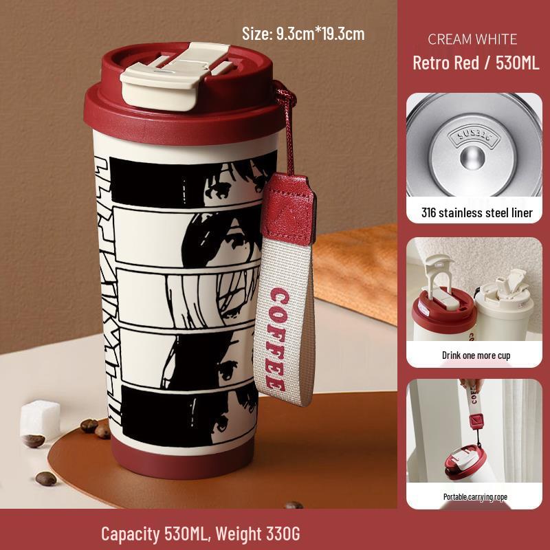 Crying Girl Band Insulated 316 Stainless Steel Coffee Cup for Students 530ml
Crying Girl Band Insulated 316 Stainless Steel Coffee Cup for Students 530ml