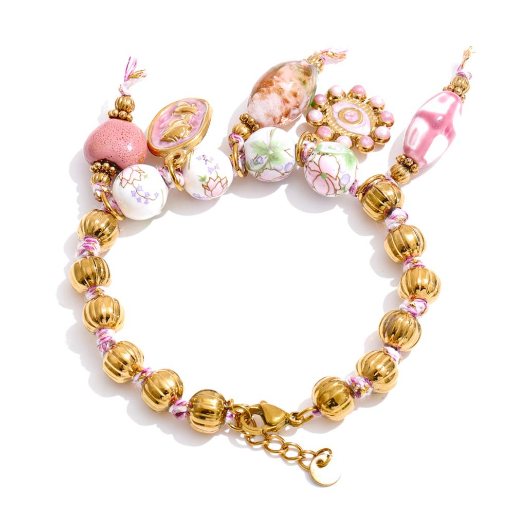 Yhpup 2026 Europe Handmade Jewelry Summer Style Beads Chain Ceramic Heart Eye Drop Charm Necklace Bracelet Vintage Set Jewelry
Yhpup 2026 Europe Handmade Jewelry Summer Style Beads Chain Ceramic Heart Eye Drop Charm Necklace Bracelet Vintage Set Jewelry