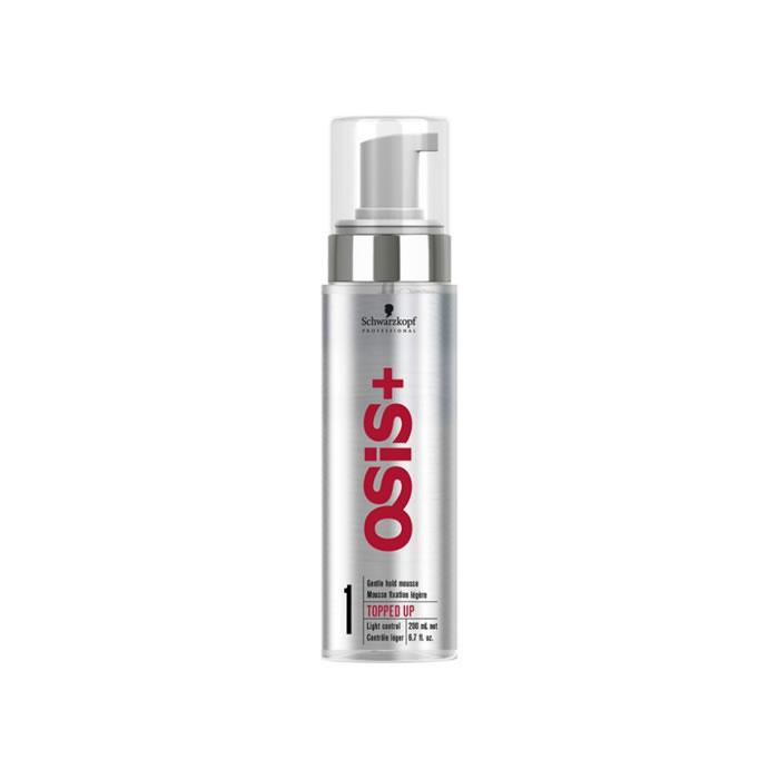 Schwarzkopf Osis Topped Up Gentle Hold Mousse 200ml
Schwarzkopf Osis Topped Up Gentle Hold Mousse 200ml