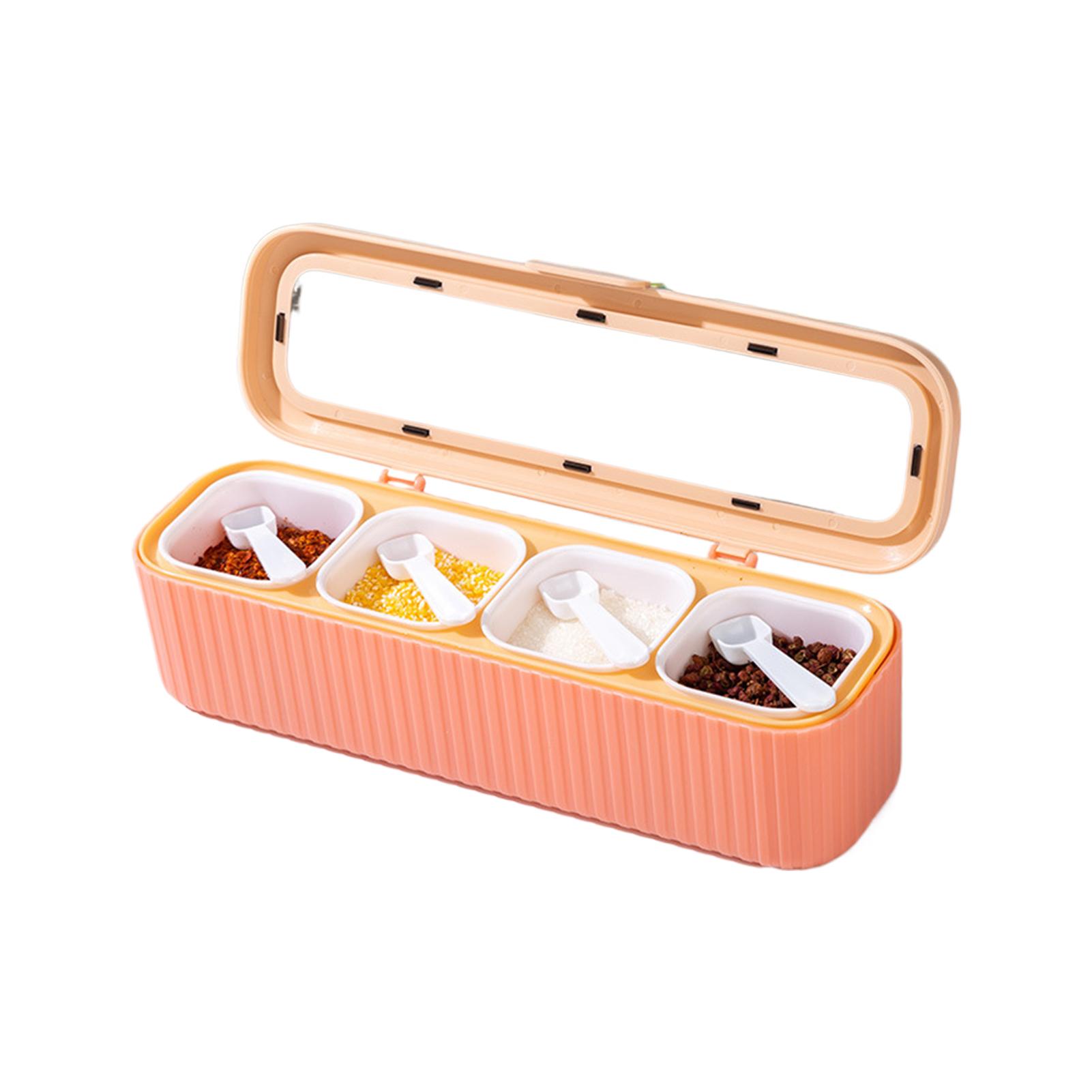 Kitchen Seasoning Box Set With Lid And Spoon For Easy Storage Multi Functional Seasoning Box One Can
Kitchen Seasoning Box Set With Lid And Spoon For Easy Storage Multi Functional Seasoning Box One Can