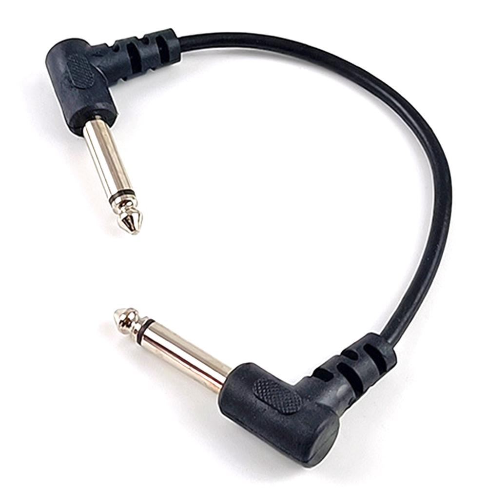 6.35mm Guitar Patch Cable Effects Pedal Board Cord Right Angle Guitar Patch Cord Wire Noise Free for Electric Guitar 15cm
6.35mm Guitar Patch Cable Effects Pedal Board Cord Right Angle Guitar Patch Cord Wire Noise Free for Electric Guitar 15cm
