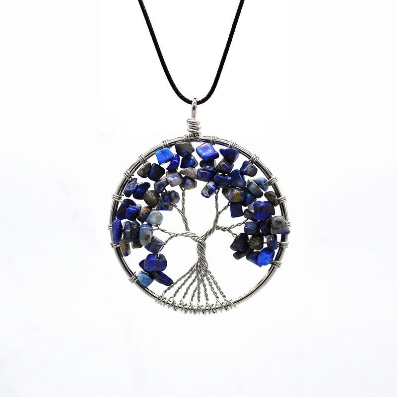 Natural Gravel Tree Of Life Necklace, Fortune Tree Root Necklace N138
Natural Gravel Tree Of Life Necklace, Fortune Tree Root Necklace N138