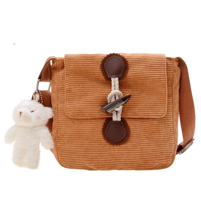 Stylish Korean Checkered Canvas Crossbody Bag For Kids With Waterproof Features And Modern Design Brown Yellow
Stylish Korean Checkered Canvas Crossbody Bag For Kids With Waterproof Features And Modern Design Brown Yellow