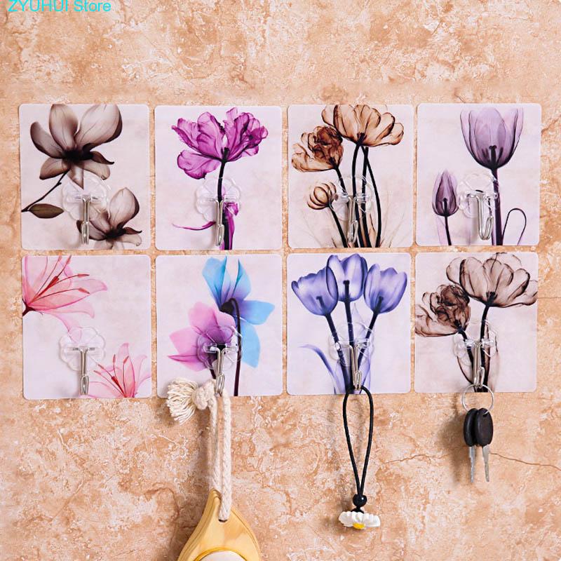 Bathroom Accessories Adhesive Hook Wall Sticky Holder Kitchen Hanger Portable Clothes Towel Rack 1 PC Flower Pattern PVC
Bathroom Accessories Adhesive Hook Wall Sticky Holder Kitchen Hanger Portable Clothes Towel Rack 1 PC Flower Pattern PVC