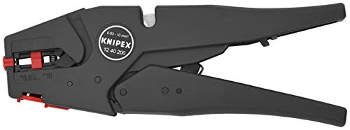KNIPEX Саморегулирующийся стриппер для проводов 8-32 AWG, черный с оранжевыми циферблатами и регуляторами
KNIPEX Саморегулирующийся стриппер для проводов 8-32 AWG, черный с оранжевыми циферблатами и регуляторами
