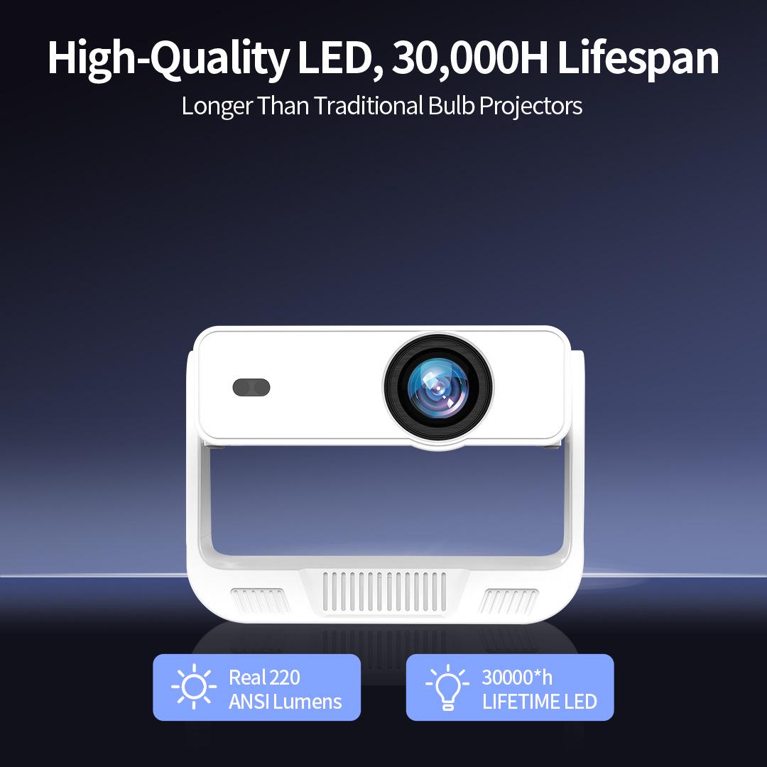 Upgraded HD Mini Projector with 230 ANSI, Android OS, Smart Gimbal Speaker, WiFi UK
Upgraded HD Mini Projector with 230 ANSI, Android OS, Smart Gimbal Speaker, WiFi UK