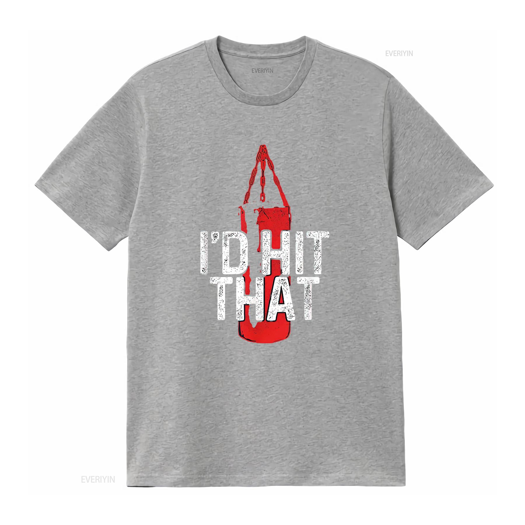 Mens Boxing I d Hit That Funny Martial Arts Punching Bag Boxer T Shirt Black vintage Washed Casual streetwear S
Mens Boxing I d Hit That Funny Martial Arts Punching Bag Boxer T Shirt Black vintage Washed Casual streetwear S
