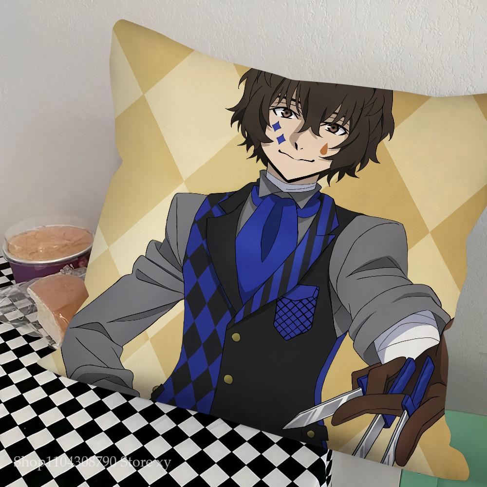 B-Bungo Stray Dogs Anime Pillow Case Square Pillow Bedroom Sofa Leisure Comfort Cushion Car Living Room Home Decoration 16x16Inch
B-Bungo Stray Dogs Anime Pillow Case Square Pillow Bedroom Sofa Leisure Comfort Cushion Car Living Room Home Decoration 16x16Inch