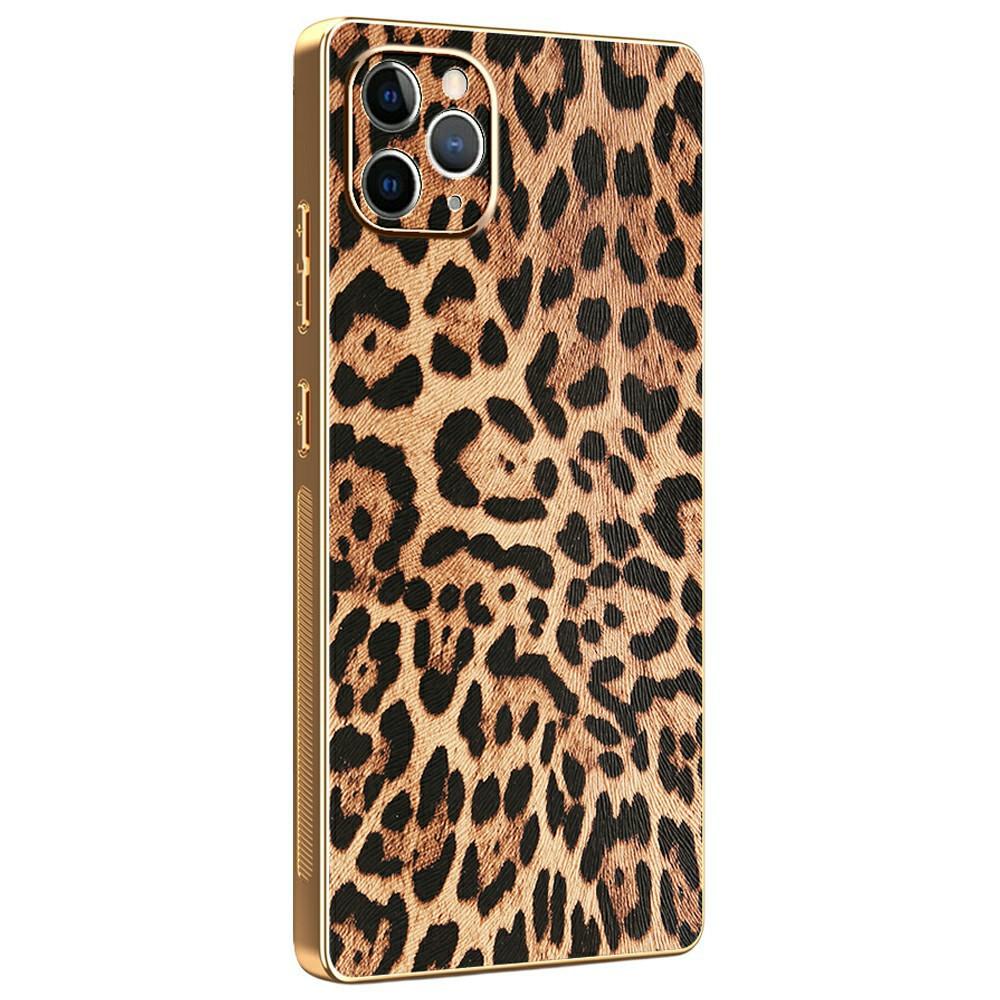 For iPhone 11 Pro Case Leopard Print PU Leather Coated PC+TPU Electroplating Phone Cover A
For iPhone 11 Pro Case Leopard Print PU Leather Coated PC+TPU Electroplating Phone Cover A